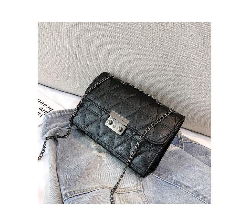 Small size women crossbody bag (1833) Black
