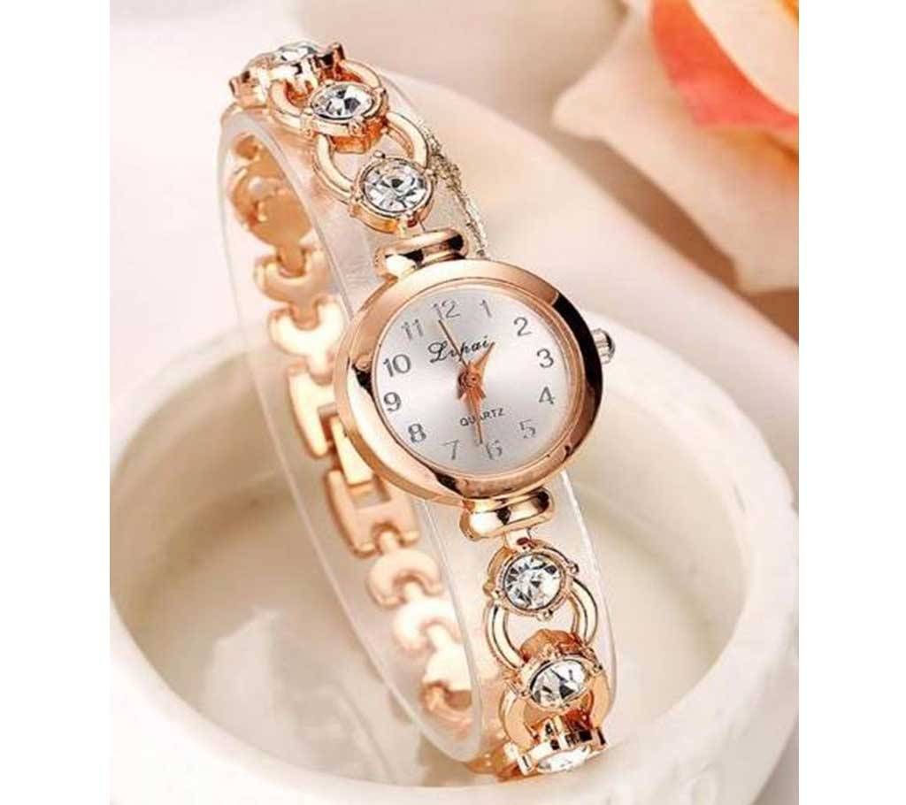 Lvpai Rhinestone Bracelet Women Watch 