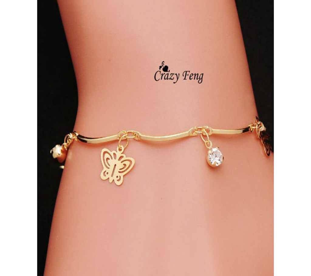 Bracelet Set For Women - Golden