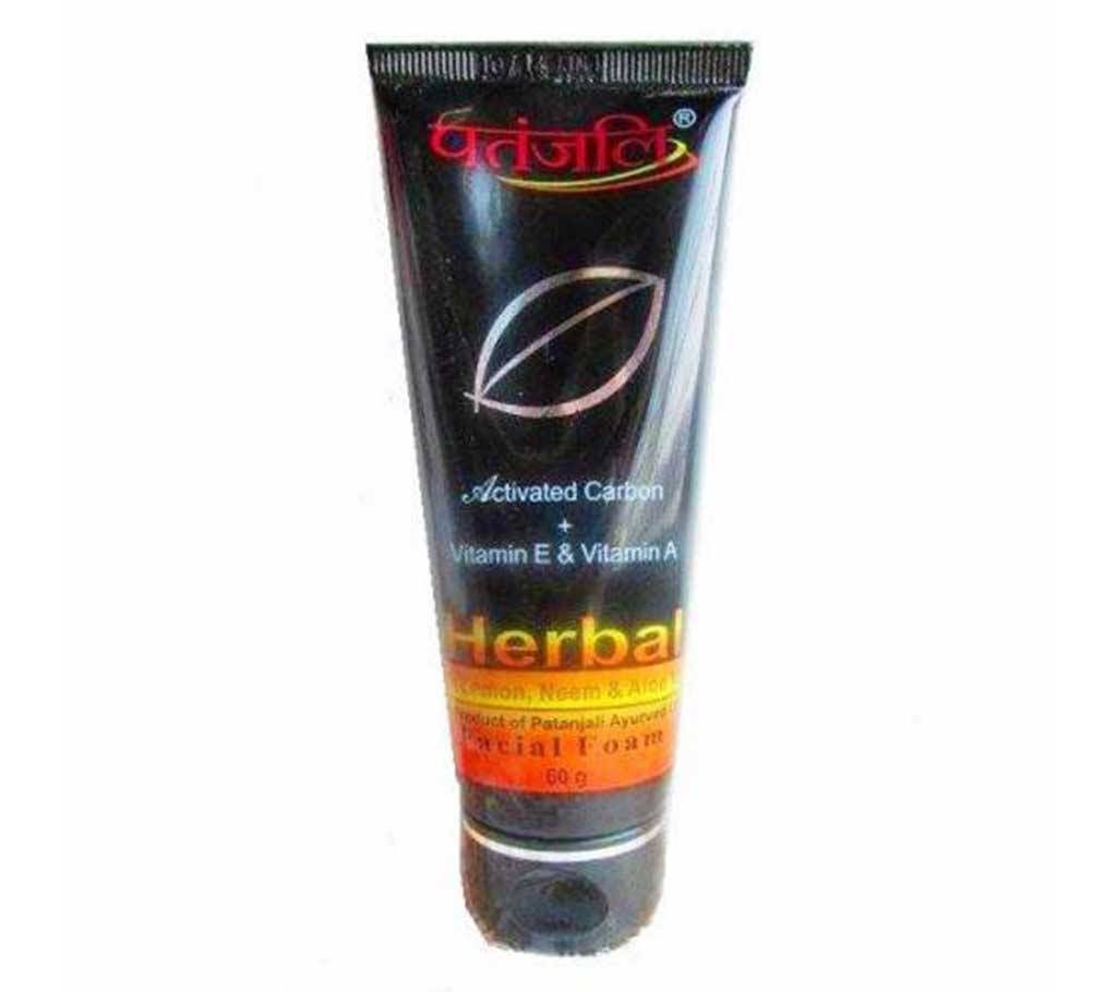 PATANJALI ACTIVATED CARBON FACIAL FOAM