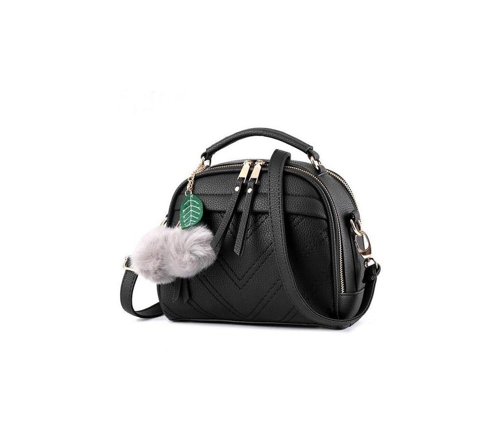 Hand-held Fashion Shoulder Bag-Black