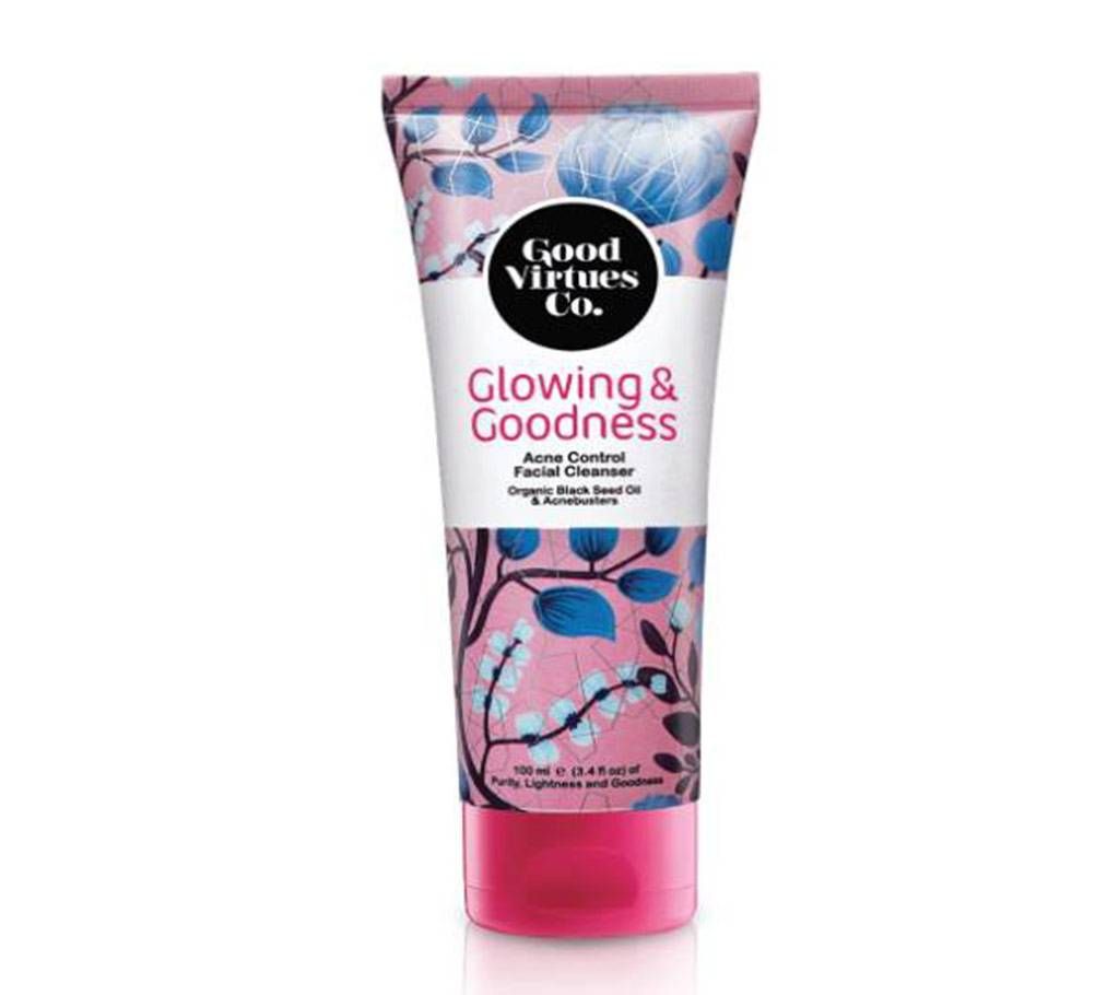 Good Virtues Co For Acne Control Facial Cleanser 100ml Malaysia