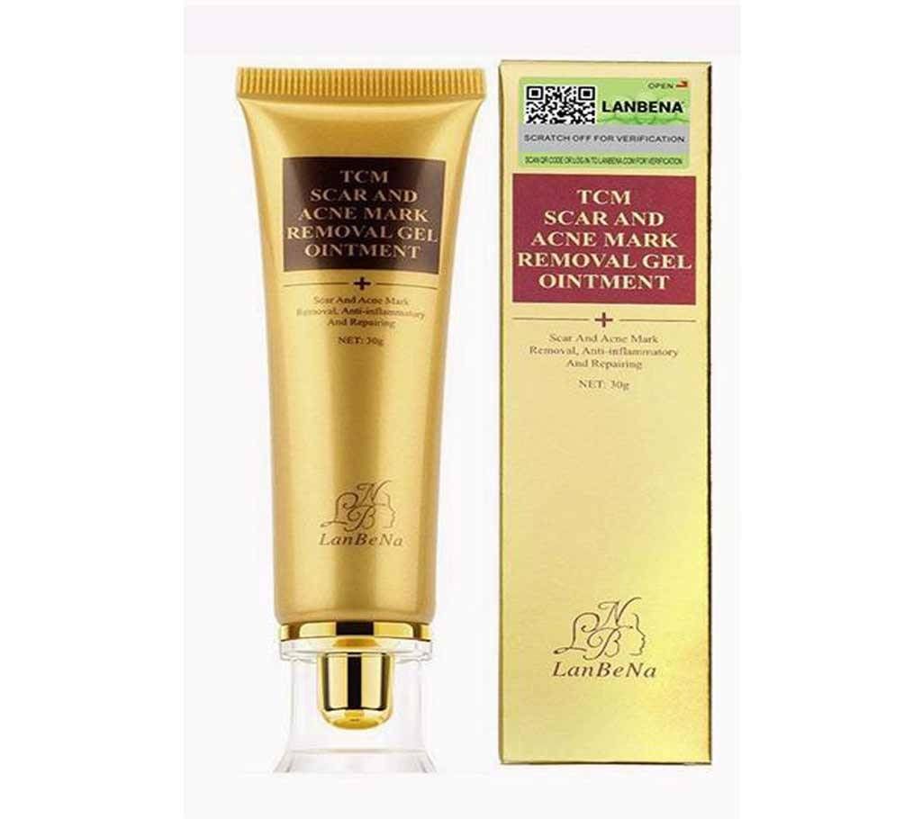 Lanbena TCM scarand acne mark removal gel ointment-30gm-China 