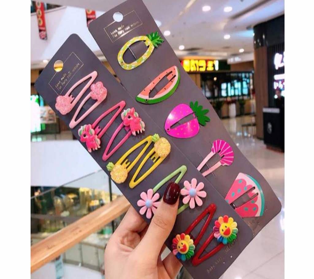 15Pcs/Set Baby Princess Shiny Colorful Hair Clips
