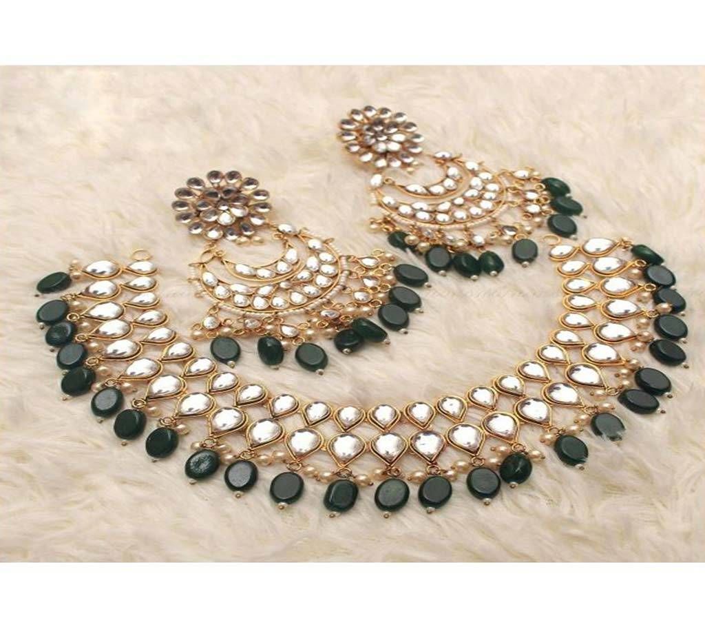 Gold Plated Kundan Jewelry  HM38  HMM