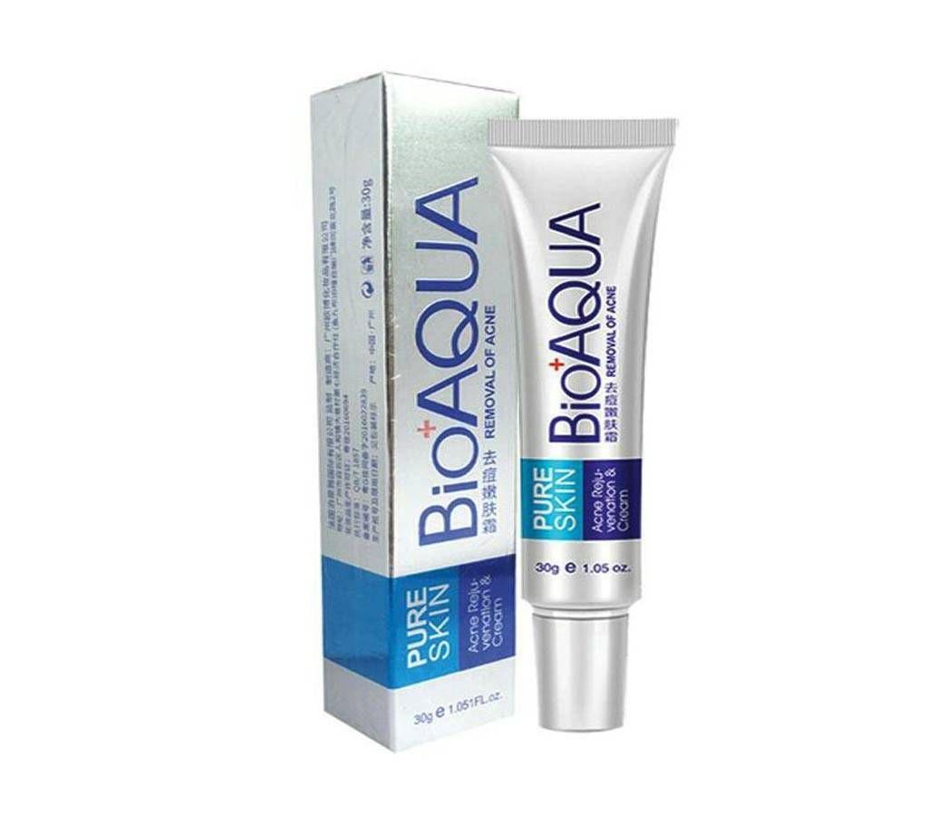 BIOAQUA Pure Skin Acne Removal Cream - 30 g- Thailand
