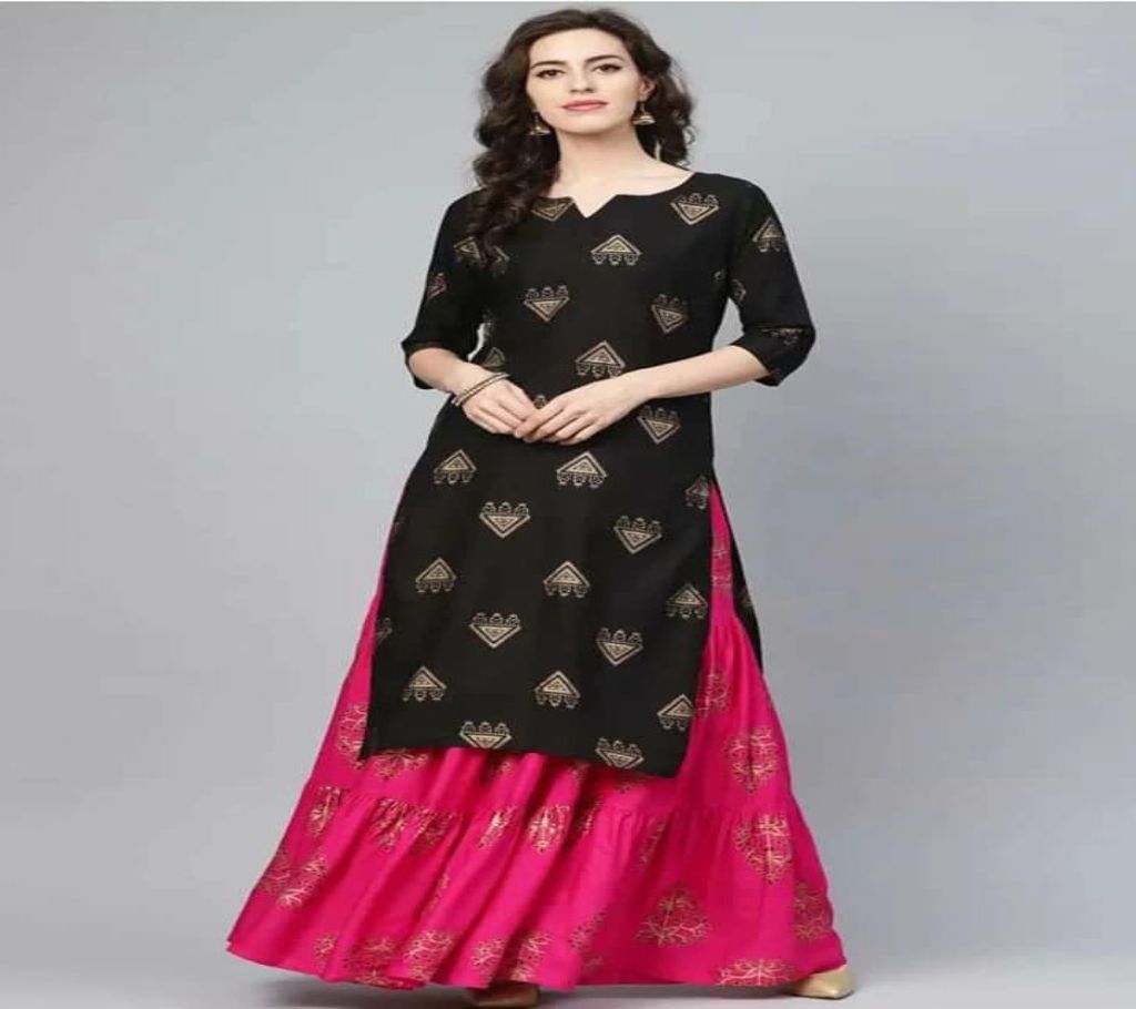 Block Print Cotton Four Piece 108