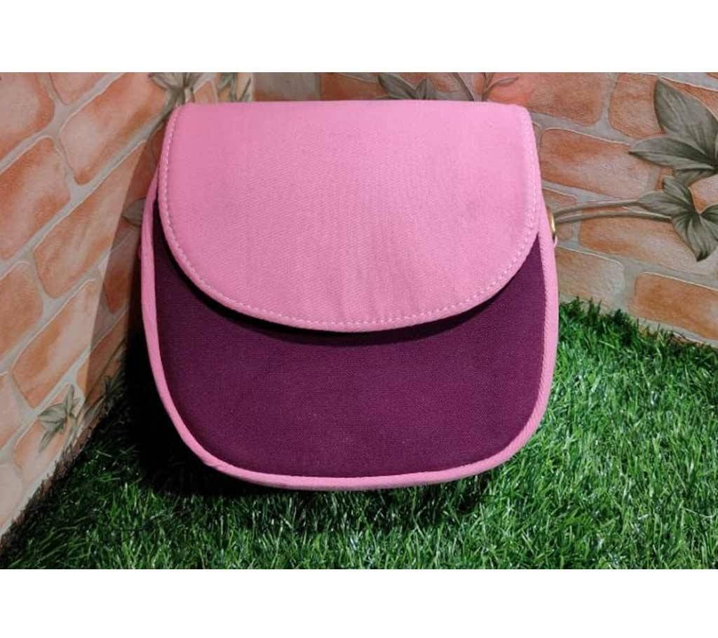Fabric Saddle Bag