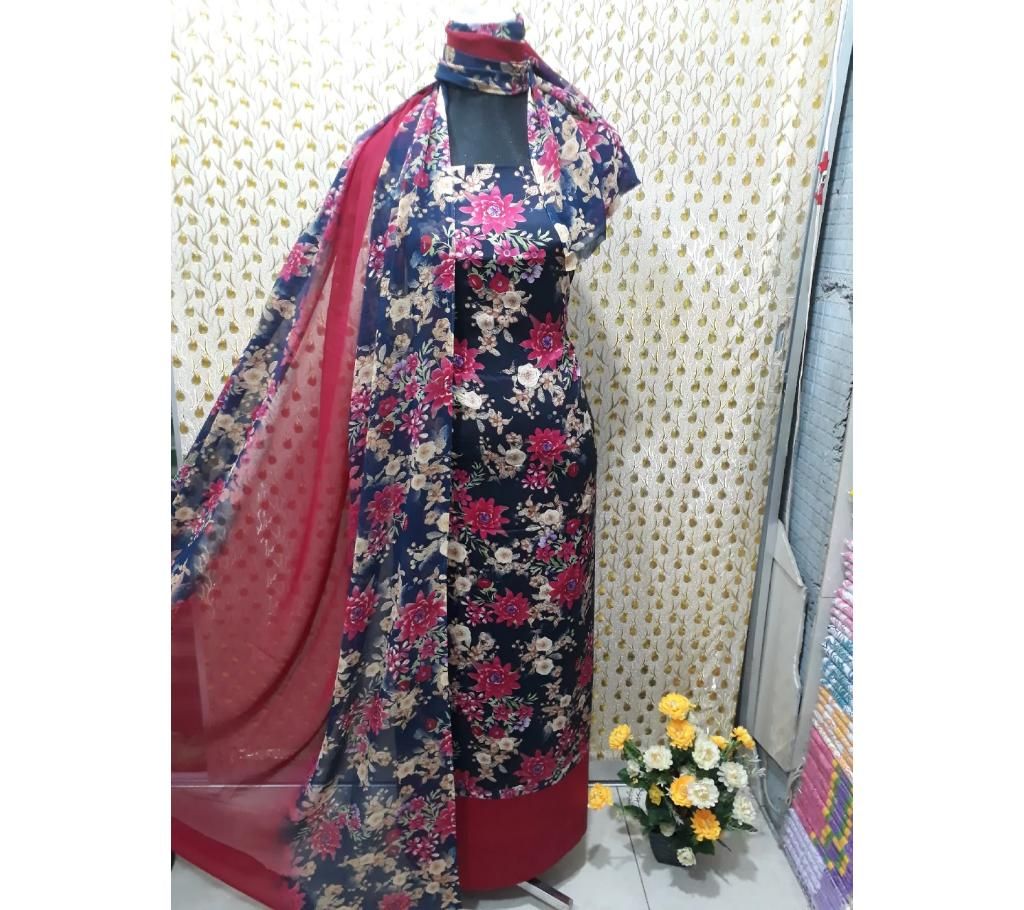 Silk three pis original  indian.
