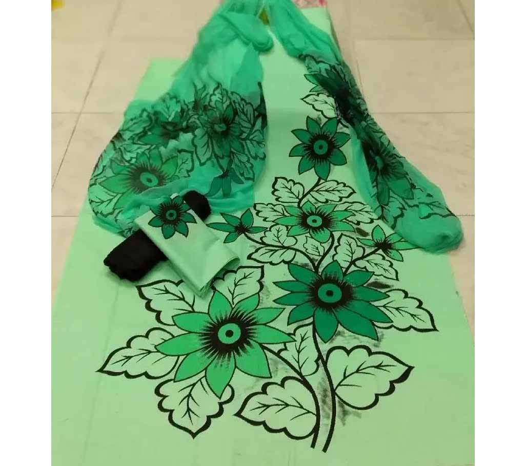 Unstitched Cotton 3Pcs T21