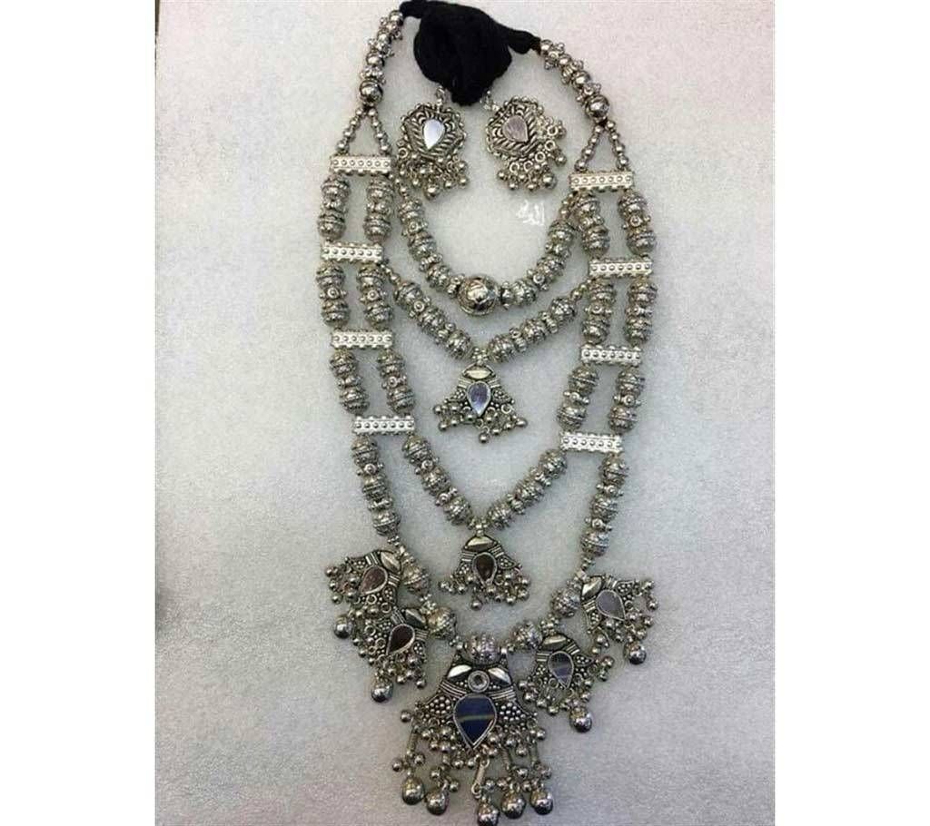 Afgani Necklace With Earrings  