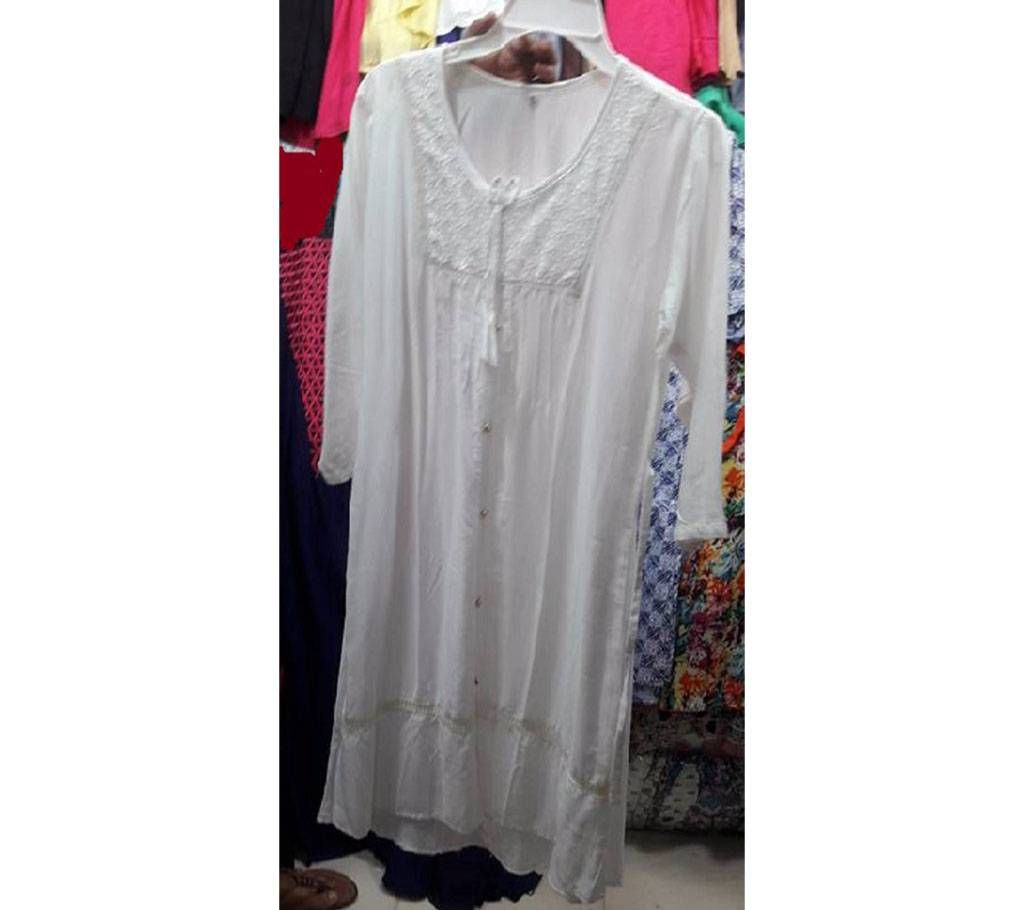 Ladies semi stitched Georgette kurti 