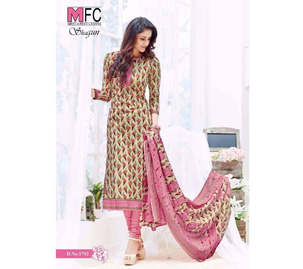 MFC SHAGUN Unstitched Lawn Three piece (1702)