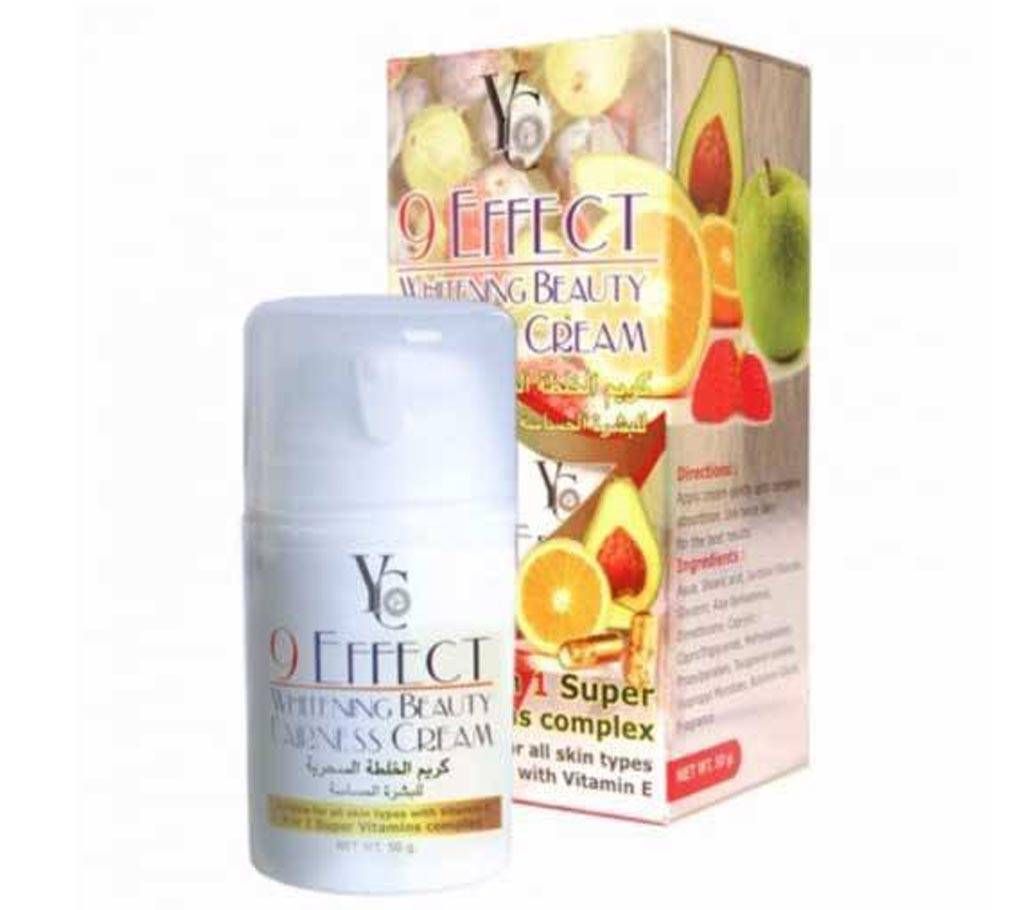 9 Effect Whitening Beauty Fairness Cream