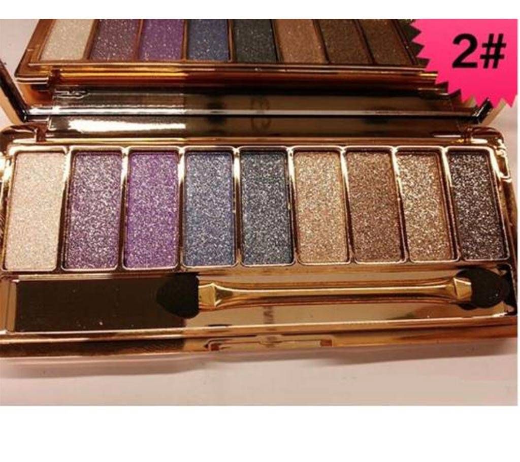Dazzle bright 9 color glitter eyeshadow