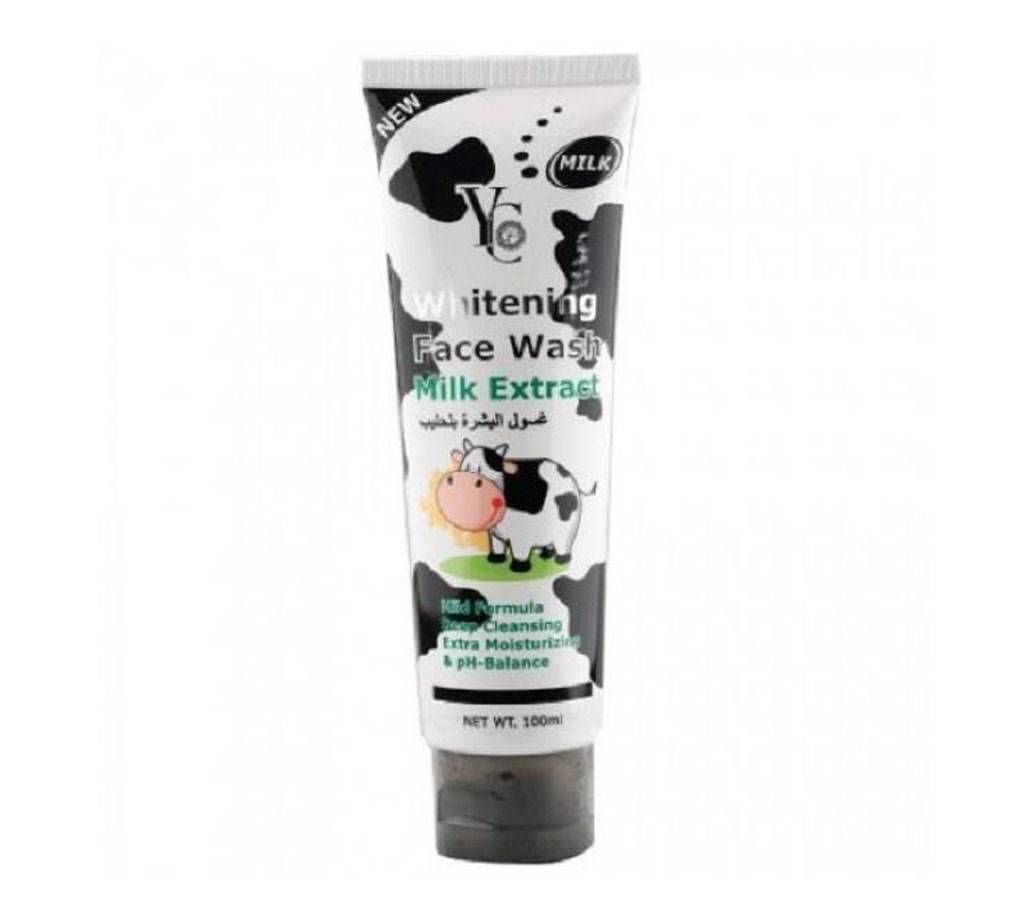 YC Whitening Milk Extract Face Wash TH