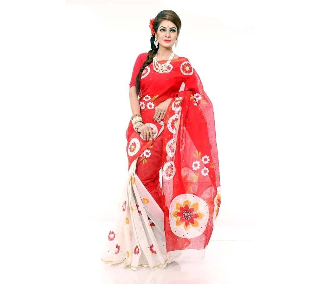 boishakhi hand printed Kota cotton saree