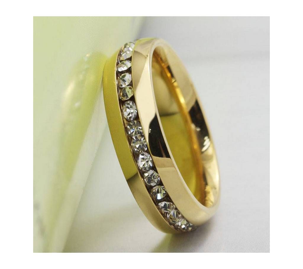 Golden Alloy Finger Ring