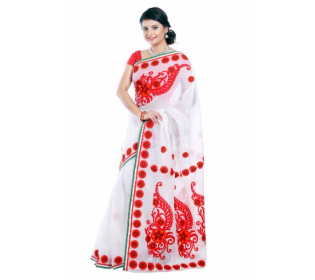 Pure muslin silk sharee AC-972