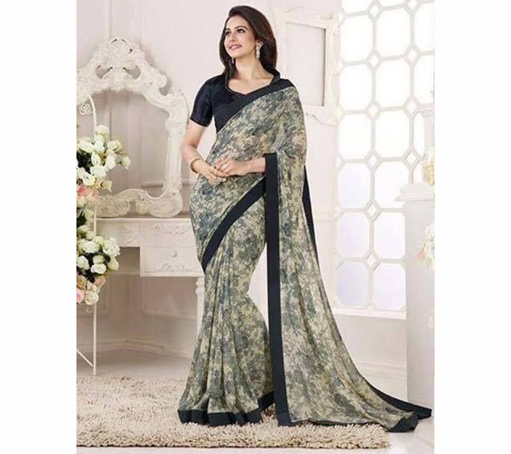  Original Indian Georgette Sharee