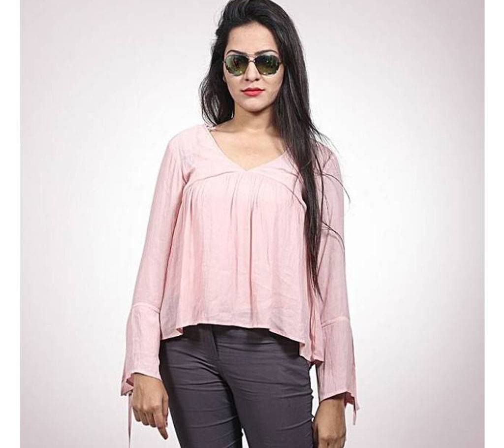 Cotton Long Sleeve Tops
