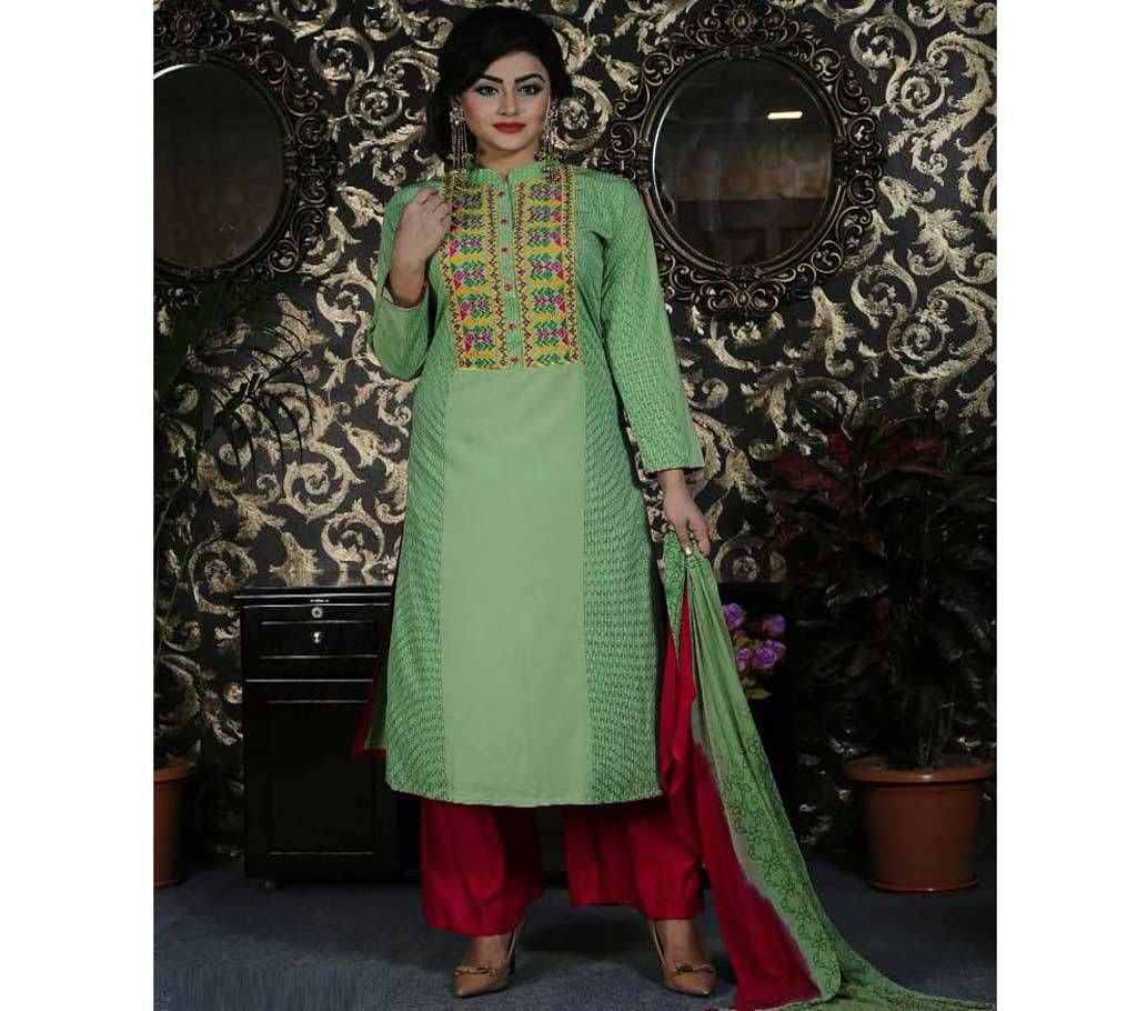 readymade linen three piece 
