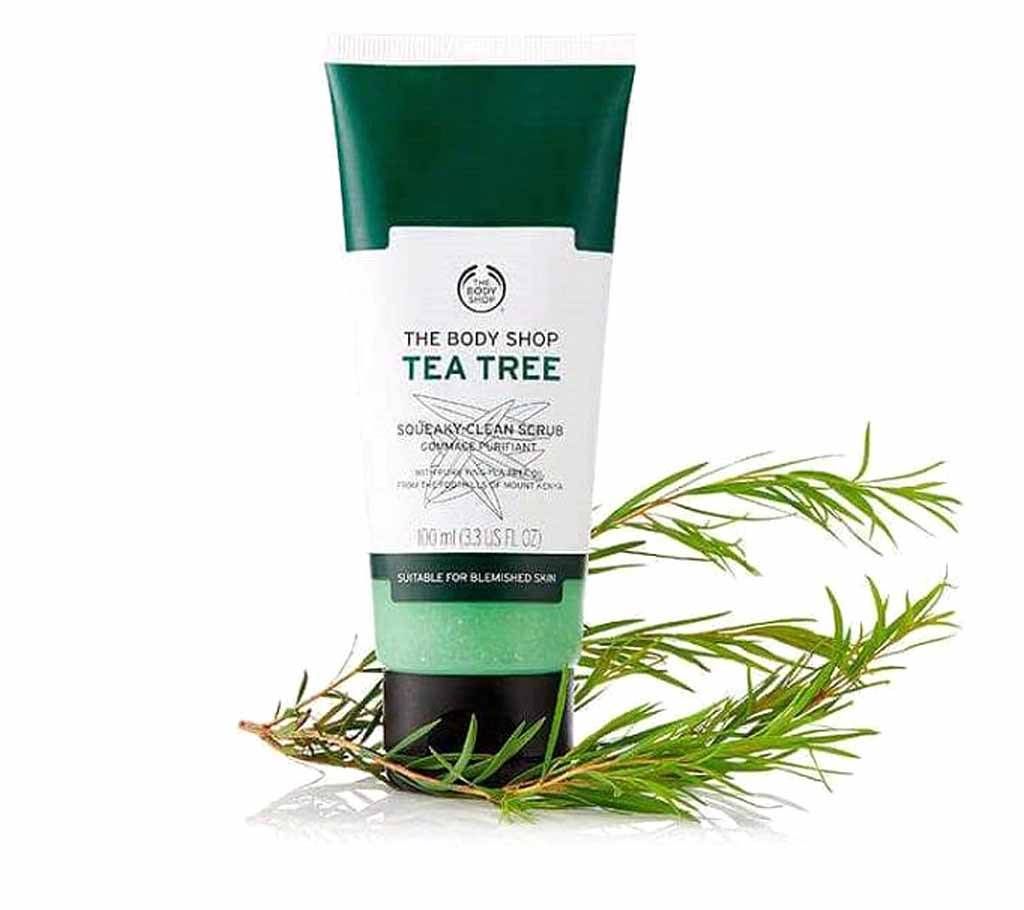 Tea Tree Squeaky Clean Scrub UK 100ml