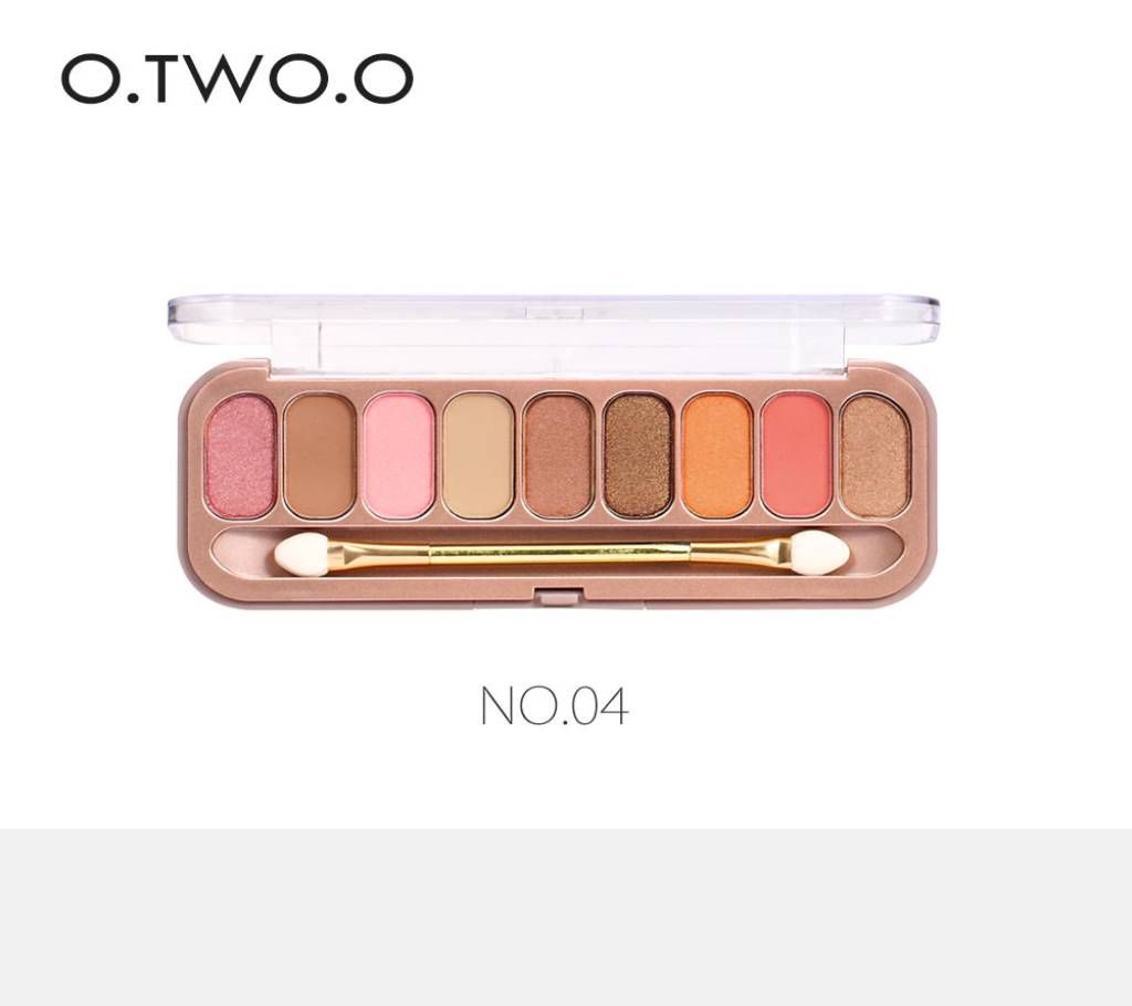 O.TWO.O ROSE GOLD 9COLOUR EYESHADOW SHAD-4 China