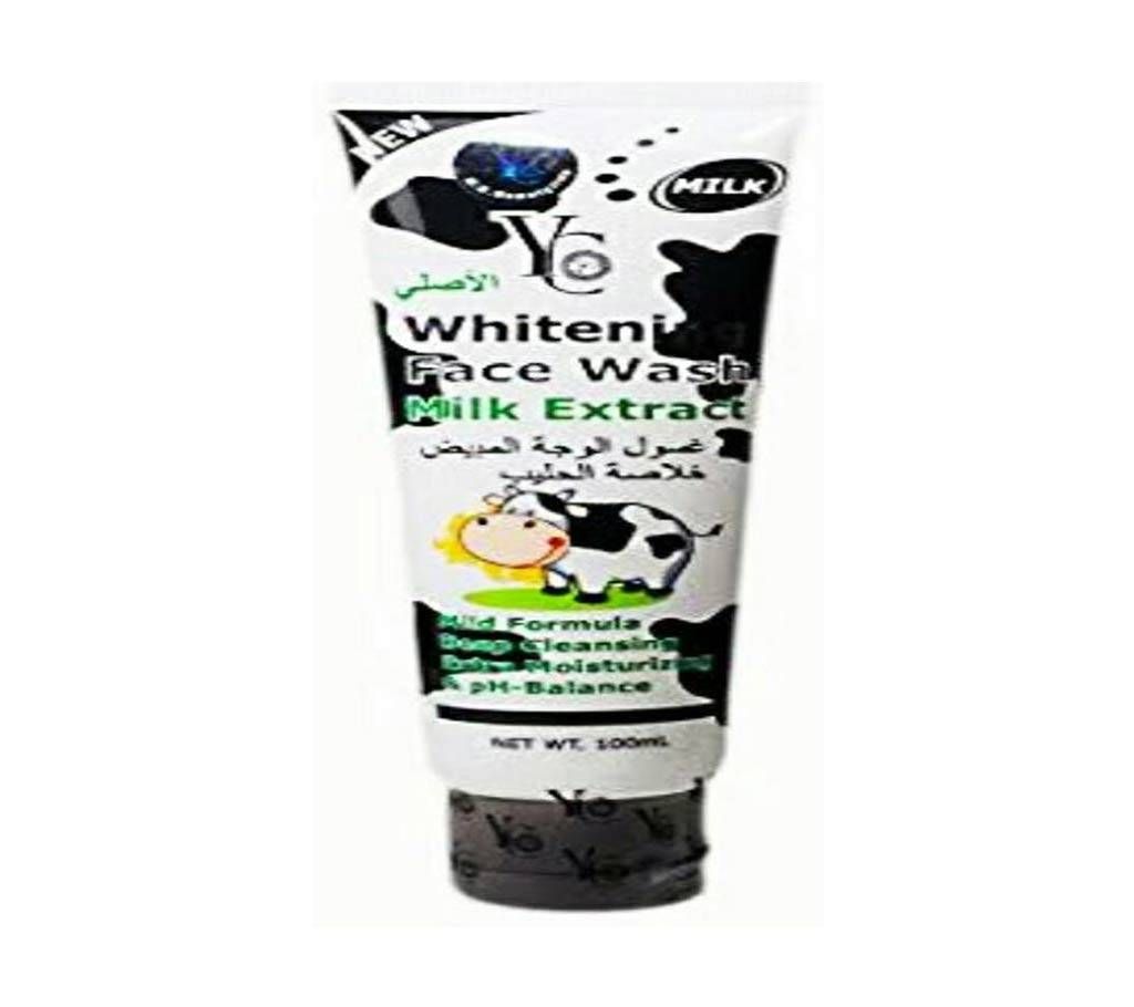 YC Whitening Milk Face Wash (100ml) Thailand