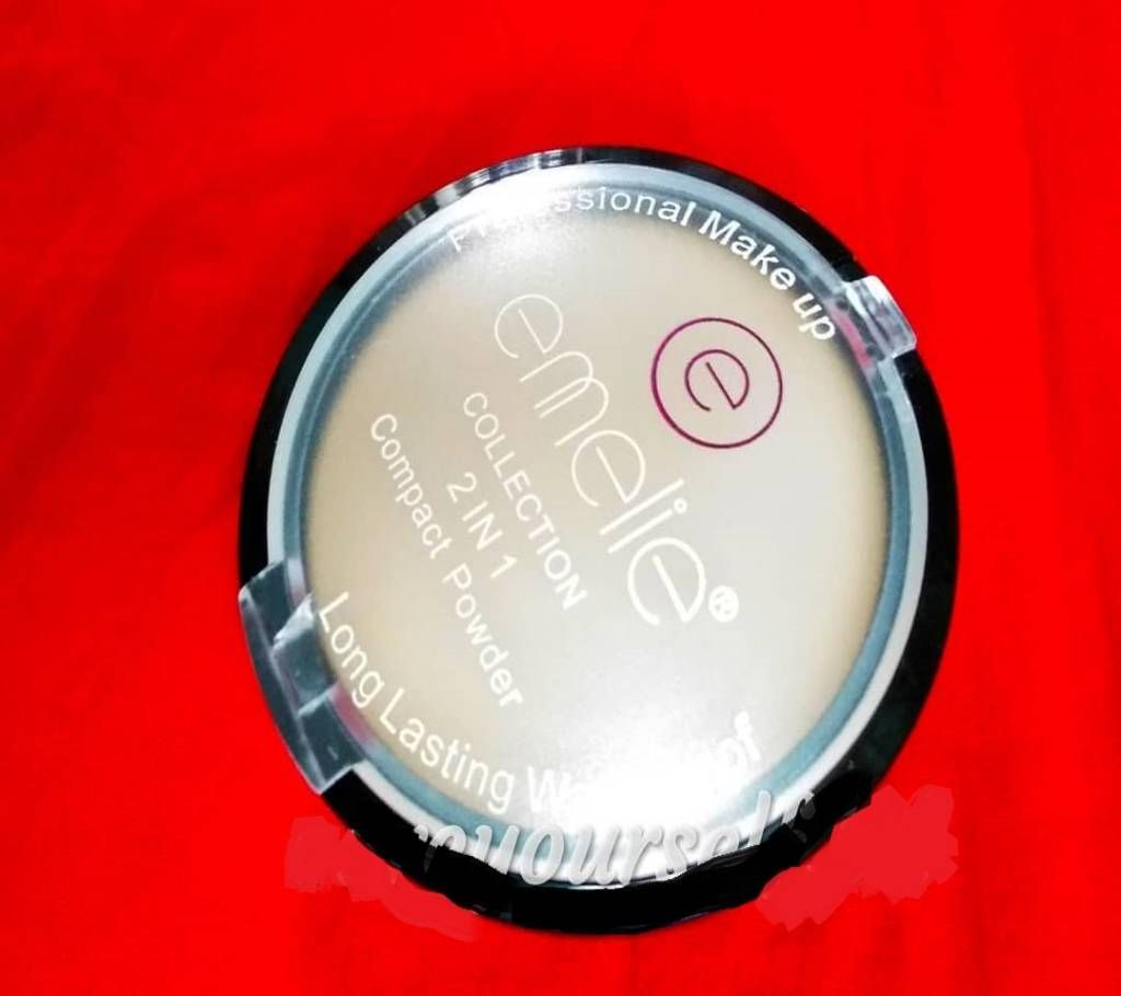 emelie compact powder Long lasting waterproof Shade 02 10g UK	