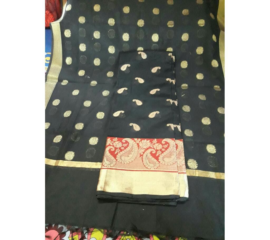 Unstitched Indian Katan Two Pieces