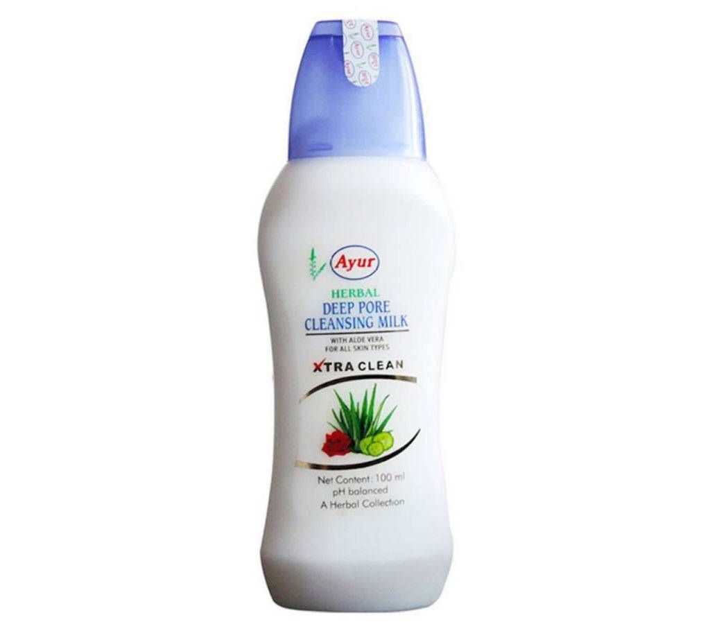 Ayur Herbal Deep Pore Cleansing Milk - 200ml - India