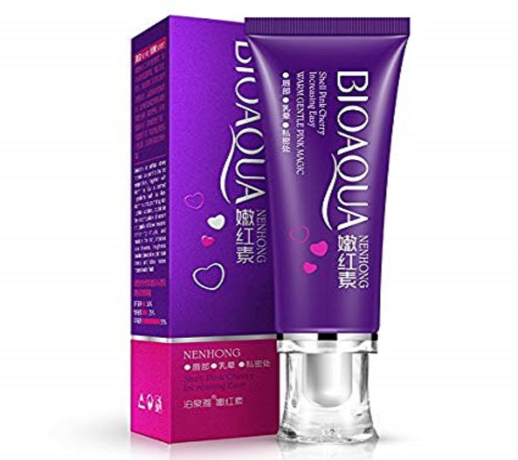 Bioaqua Pink Cherry Lip Private Part Nipple Bleaching Whitening Pinkish Cream - 30 gm