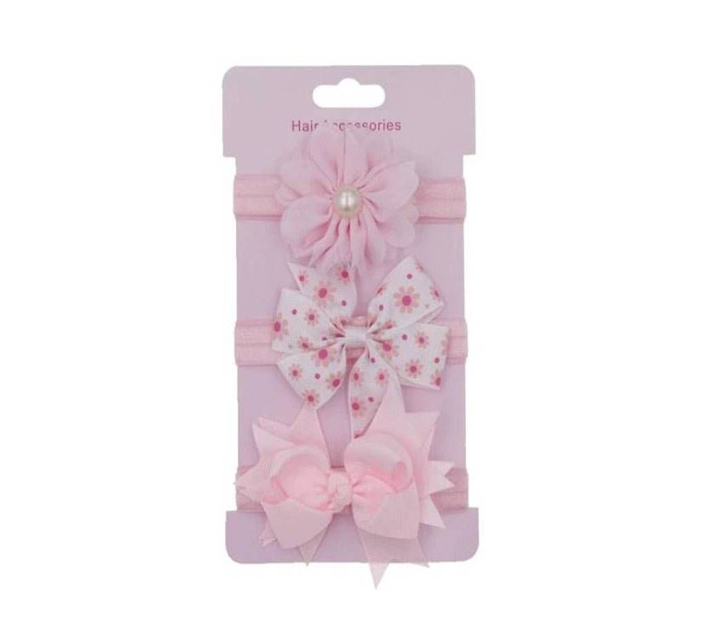 3pcs/set Korean girls headband flowers