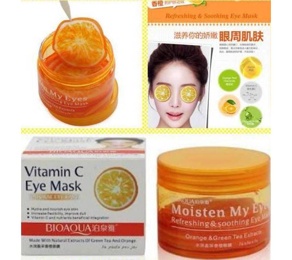 Bioaqua Vitamin C Orange Moisturizing Eye Mask China