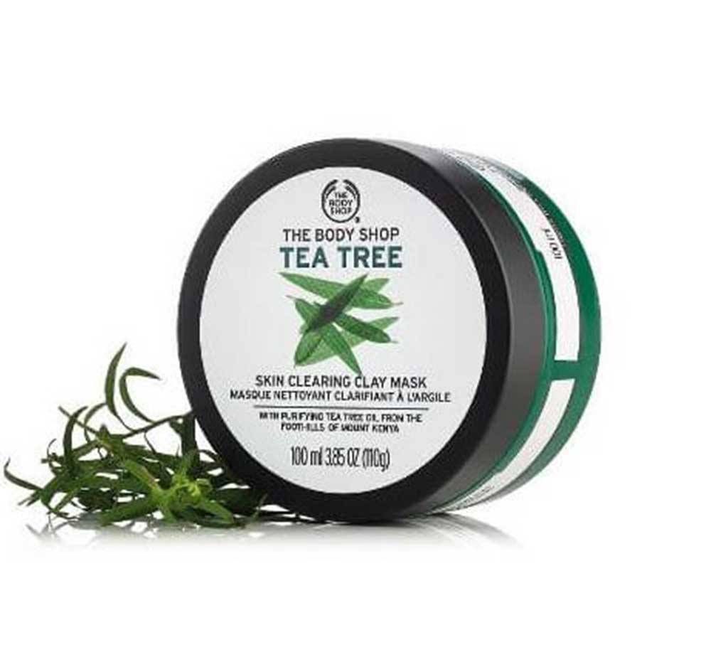 Tea Tree Skin Clearing Clay Mask Suitable for Blemished Skin - 100ml UK