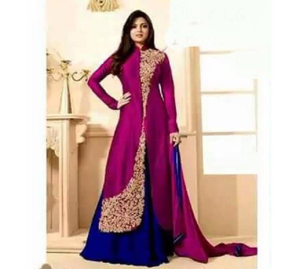Indian Un stitched Georgette salwar kameez- copy 