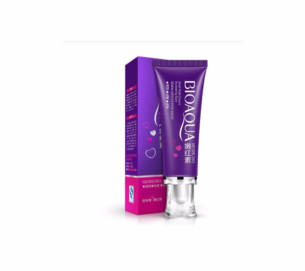 BIOAQUA Intimate Parts Bleaching Pink Cream Body Cream Vigina Lips Nipple Whitening Cream for Private Parts