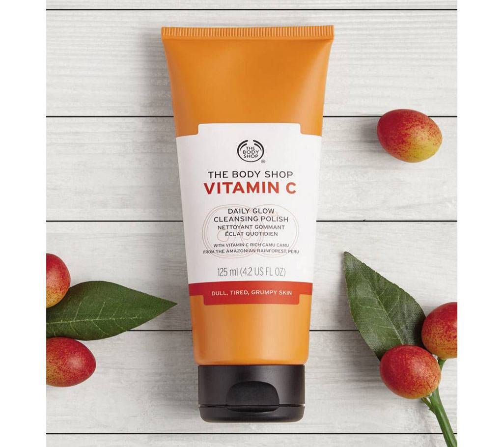 The Body Shop Vitamin C Daily Glow Cleansing Polish, 125 ml, UK