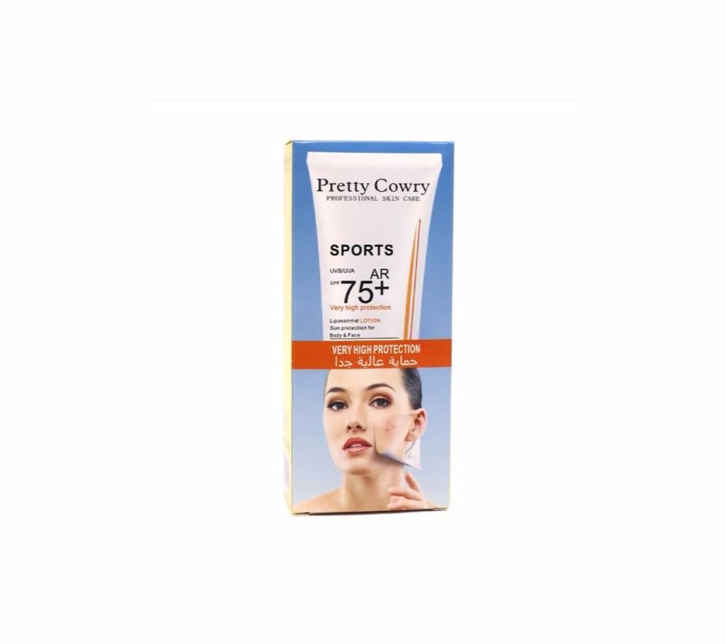 Face Skin Care Whitening Sun Protection Cream Waterproof Moisturizing Sunblock Cream