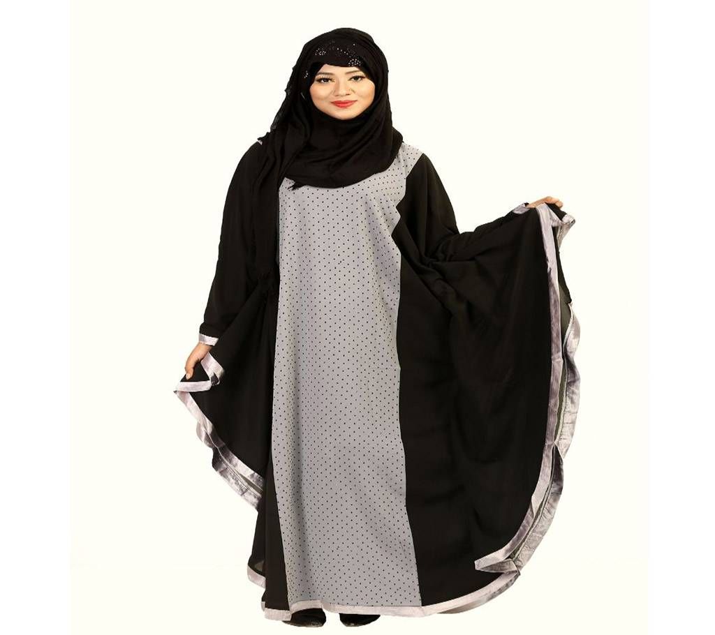 Women Stylish Party Avaya  Black with Ash  RCF
