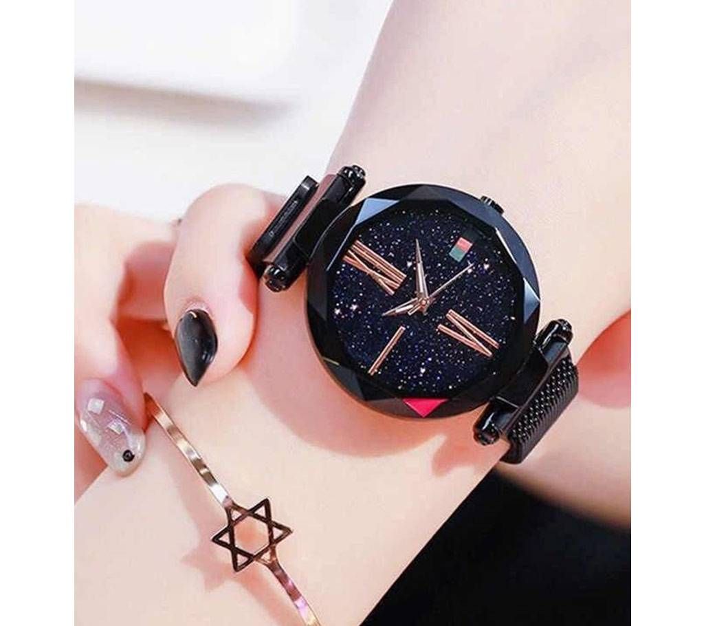 Dior Magnet Analog Watch for Women - Black 03