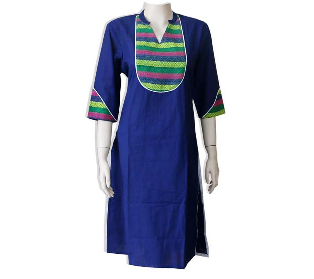 Semi stitched cotton single kameej