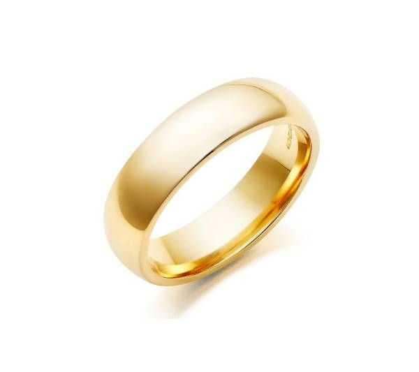Gold Plated Ladies Finger Ring