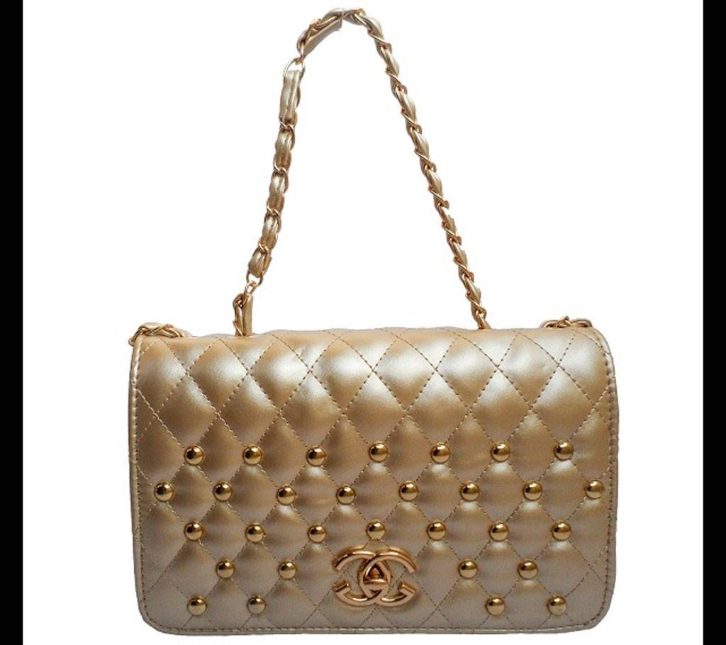Golden Channel Side Bag