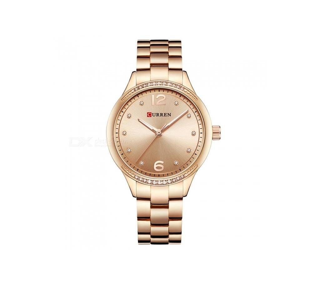 CURREN 9003 Women's Stylish Quartz Watch - Rose Gold