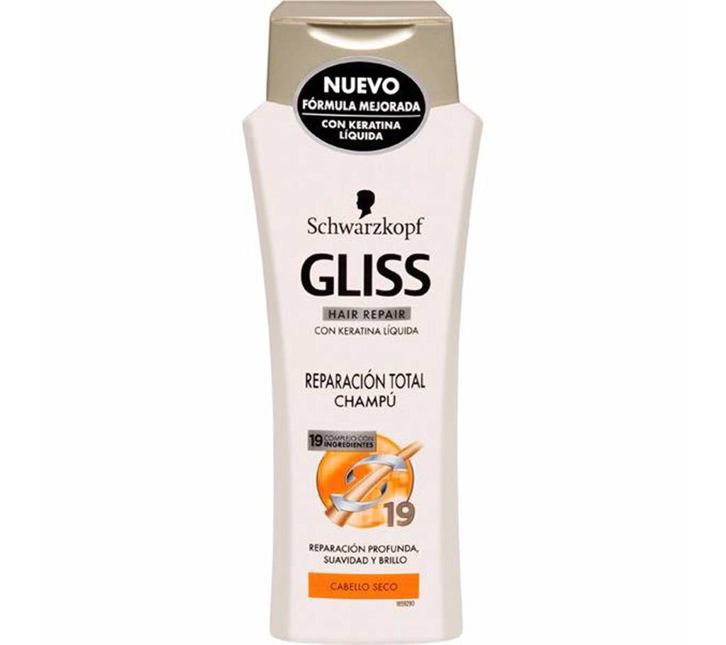 Gliss Total Repair Shampoo- 250ml