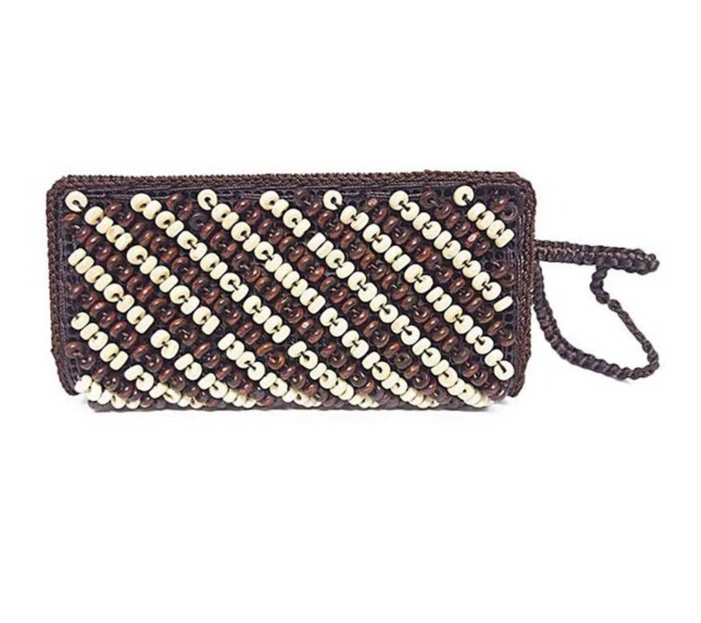 Stylish Handcrafted with Beads Hand Bag for Women