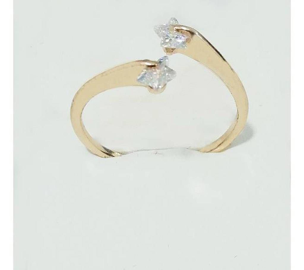 Gold Plated Stone Setting earring 