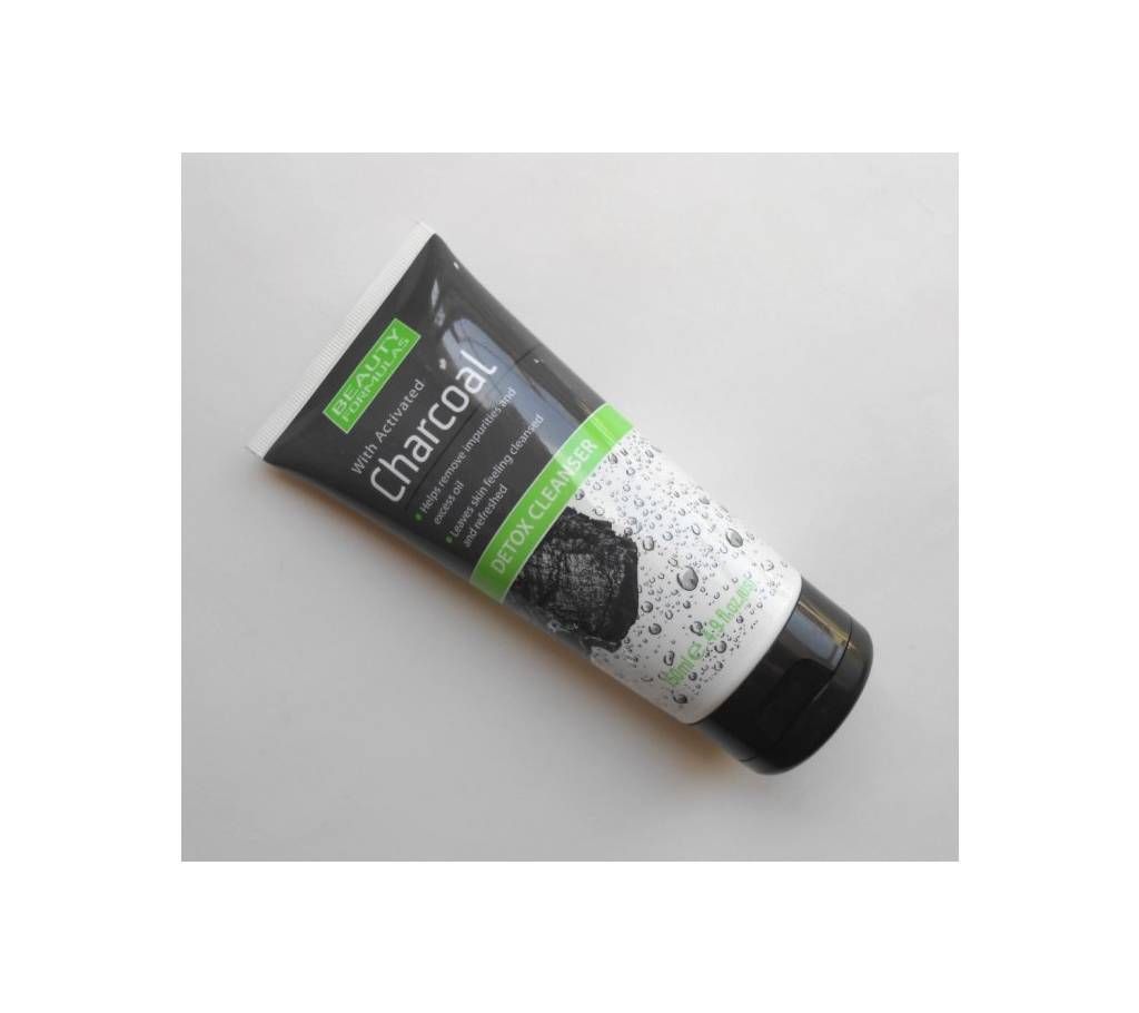 Beauty Formulas With Activated Charcoal Detox Cleanser 150ml